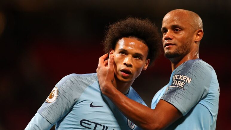 Bayern Munich's Vincent Kompany hopes to get the best out of Leroy Sane